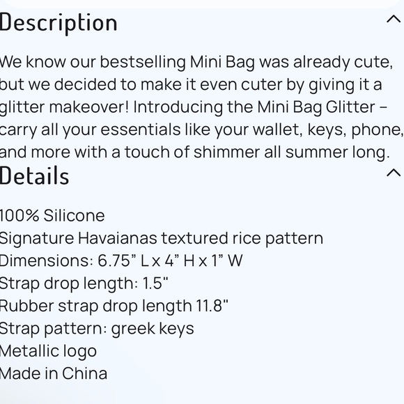 Havaianas Mini Wristlet - Metallic - Picture 5 of 5